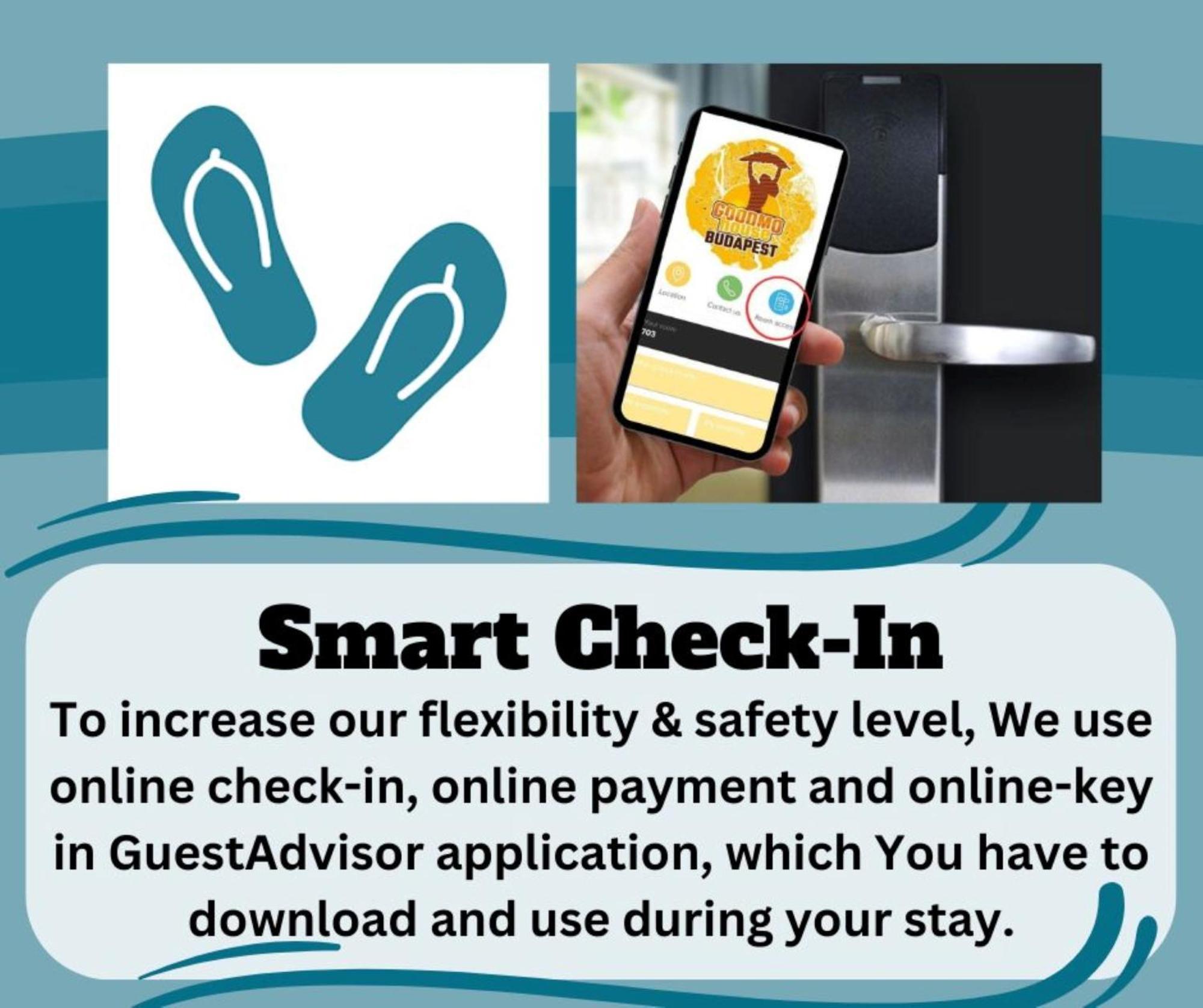 Goodmo Budapest Smart Rooms Esterno foto